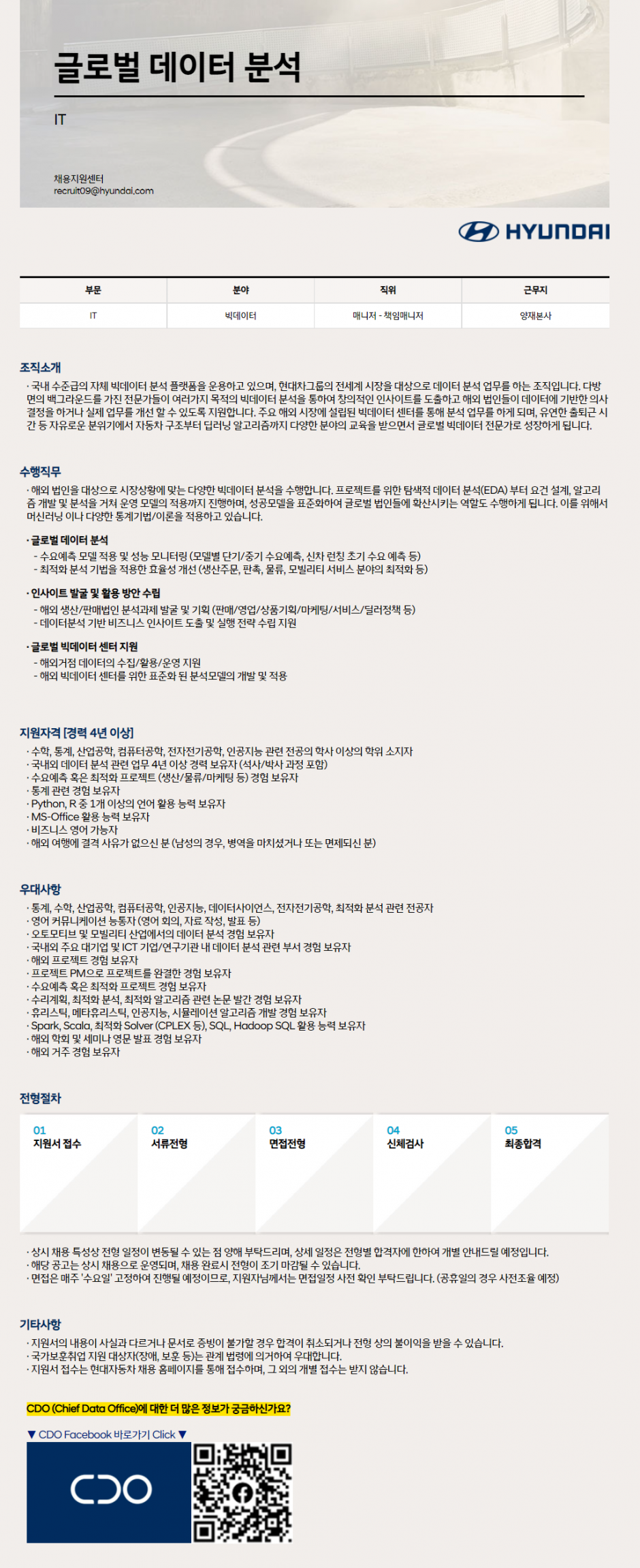 1. [경력] 글로벌 데이터 분석